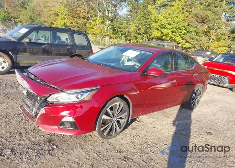 2020 Nissan Altima Platinum Intelligent Awd z USA, uszkodzony, nr VIN 1N4BL4FW3LN322387